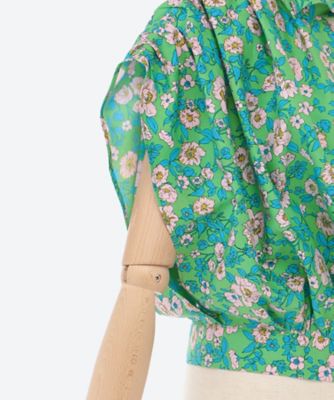 leur logette ルールロジェット Flower jacquard top