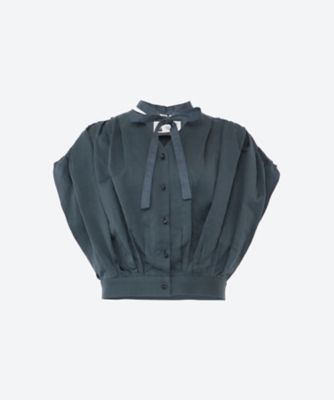 ＜leur logette (Women)＞Ｃｏｕｔｕｒｅ　ｌｉｎｅｎ　ｔｏｐ
