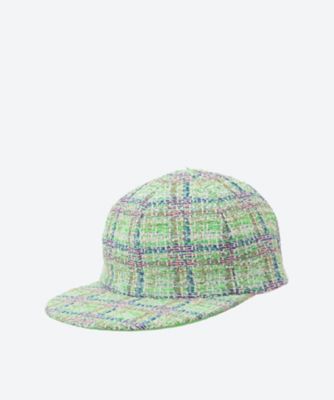 ＜leur logette (Women)＞Ｓａｒａｖａｈ×ｌｅｕｒ　ｌｏｇｅｔｔｅ　Ｔｗｅｅｄ　ｃａｐ