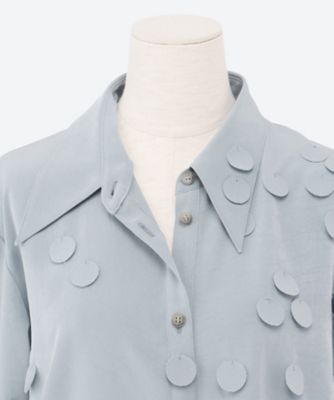 Ｊｏｎｎａ　ｄｏｔ　ｐａｎｅｌ　ｓｈｉｒｔ　ＢＬ