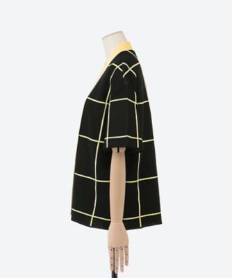 Ｒａｄｋａ　ｔｉｅ　ｃｏｌｌａｒ　ｐｌａｉｄ　ｋｎｉｔ　ＰＯ　ＢＫＢＥ