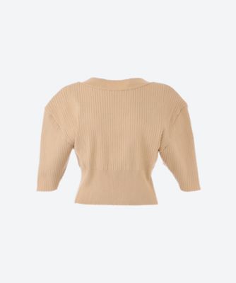 ＜AKIRANAKA (Women)＞Ｔｕｕｌａ　ｏｐｅｎ　ｂａｃｋ　ｋｎｉｔ　ＰＯ　ＢＥ