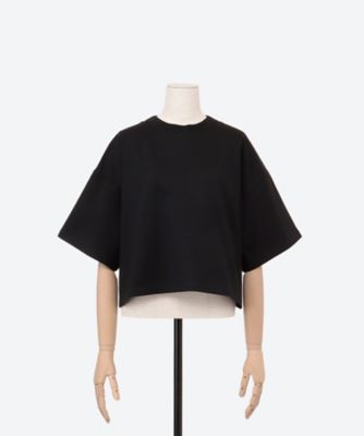 CROPPED SHORT―SLV TEE | HYKE (Women