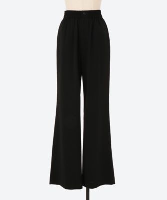 STRETCH WIDE LEG PANTS | HYKE (Women