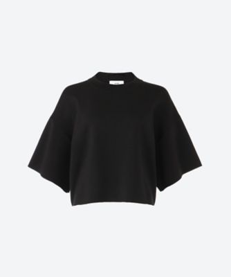 ＜HYKE (Women)＞ＨＡＬＦ　ＳＬＥＥＶＥ　ＳＷＥＡＴＥＲ