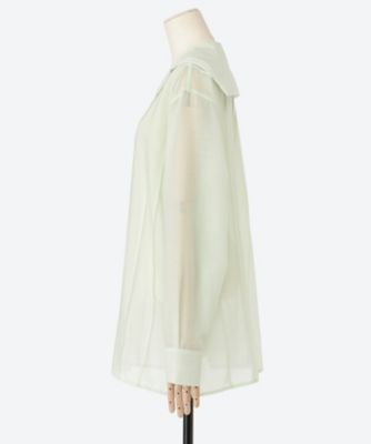 美品✨ AKANE UTSUNOMIYA セーラー襟 シアー ブラウス レディース