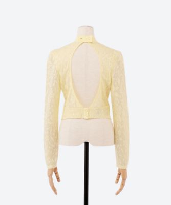 経堂) フォトコピュー PHOTOCOPIEU バックオープン ブラウス BACK OPEN BLOUSE サイズ38 ブラック 231SYL 23SS PHOTOCOPIEU OPEN BACK BLOUSE リネンシルク オープンバック