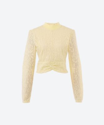 ＜PHOTOCOPIEU (Women)＞ＢＡＣＫ　ＯＰＥＮ　ＢＬＯＵＳＥ