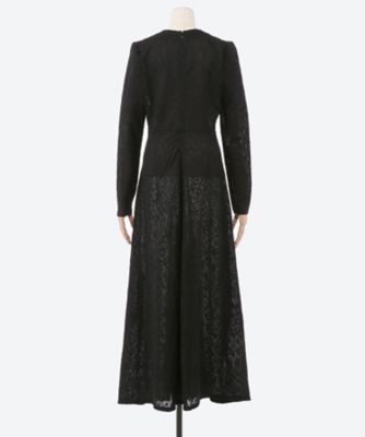 野花 卯月 photocopieu LONG SLEEVE DRESS 