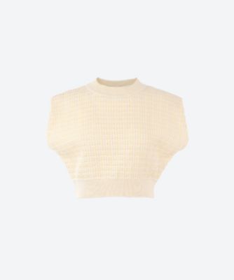 ＜PHOTOCOPIEU (Women)＞ＣＲＯＰＰＥＤ　ＴＯＰ