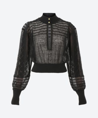 ＜PHOTOCOPIEU (Women)＞ＦＬＡＲＥＤ　ＳＨＯＵＬＤＥＲ　ＪＵＭＰＥＲ
