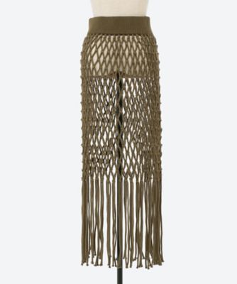 ROPE NET SKIRT | HYKE (Women)/ハイク | 三越