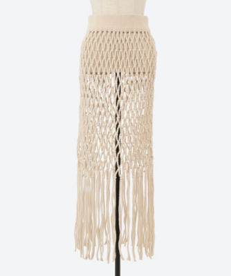 ROPE NET SKIRT | HYKE (Women)/ハイク | 三越