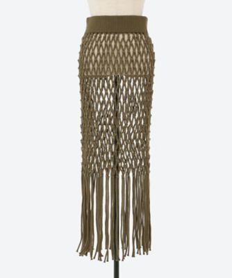 ＜HYKE (Women)＞ＲＯＰＥ　ＮＥＴ　ＳＫＩＲＴ