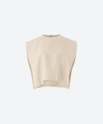 ＬＩＮＥＮ ＣＲＯＰＰＥＤ ＴＯＰ の通販 | 三越伊勢丹オンライン