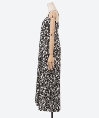 上質で快適 【HYKE】PEBBLE PRINTED MAXI DRESS - ワンピース