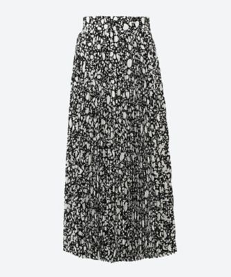 公式通販店舗 HYKE ハイク PEBBLE PRINTED SKIRT 2023ss - スカート