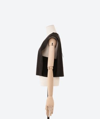 ULTRASUEDE CROPPED TOP | HYKE (Women