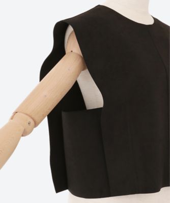 ULTRASUEDE CROPPED TOP | HYKE (Women