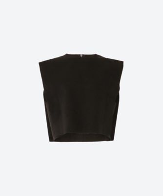 ULTRASUEDE CROPPED TOP | HYKE (Women