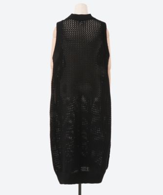 HYKE sleeveless sweater dress