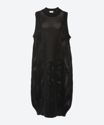 ＜HYKE (Women)＞ＣＲＯＣＨＥＴＥＤ　ＳＷＥＡＴＥＲ　ＤＲＥＳＳ