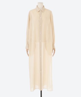 【HYKE（ハイク）】SHIRT DRESS C067 MAXI SHIRT DRESS マキシシャツドレス HYKE（ハイク）通販| st