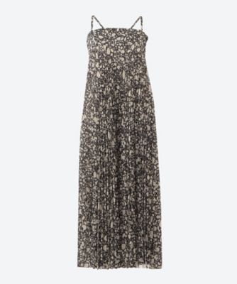 ＜HYKE (Women)＞ＰＥＢＢＬＥ　ＰＲＩＮＴＥＤ　ＭＡＸＩ　ＤＲＥＳＳ