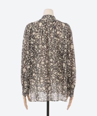 ＰＥＢＢＬＥ　ＰＲＩＮＴＥＤ　ＢＬＯＵＥ