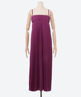 HYKE TAFFETA PLEATED MAXI DRESSサイズ1 未使用 TAFFETA PLEATED DRESS | HYKE (Women