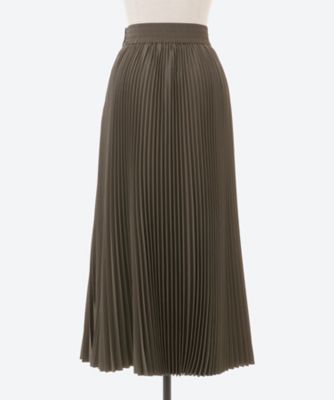 TAFFETA PLEATED SKIRT | HYKE (Women