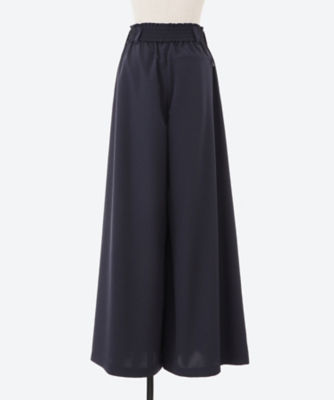 TAFFETA WIDE LEG PANTS | HYKE (Women