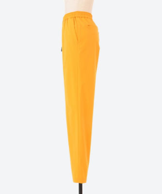HYKE SOLOTEXストレッチイージースカート　黒　2 HYKE(ハイク) 25SSTASLAN TWILL WIDE LEG PANTSストレッチ