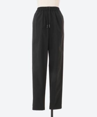 HYKE SOLOTEXストレッチイージースカート　黒　2 SOLOTEX STRETCH EASY PANTS | HYKE