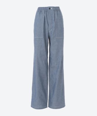 ＜HYKE (Women)＞ＣＨＡＭＢＲＡＹ　ＰＡＮＴＳ