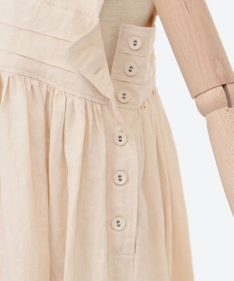 HYKE 完売　LINEN MAXI DRESS　リネンマキシドレス HYKE【ハイク】LINEN MAXI DRESS (16200) | glamour online