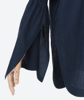 LINEN SMOCKED BLOUSE | HYKE (Women)/ハイク