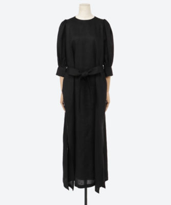 ＬＩＮＥＮ ＢＡＬＬＯＯＮ ＳＬＥＥＶＥ ＭＡＸＩ ＤＲＥＳＳ の通販