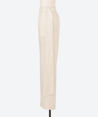 LINEN WIDE LEG PANTS | HYKE (Women)/ハイク