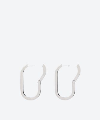 ＯＶＡＬ　ＥＡＲＲＩＮＧＳ（ＬＡＲＧＥ）　ｓｉｌｖｅｒ
