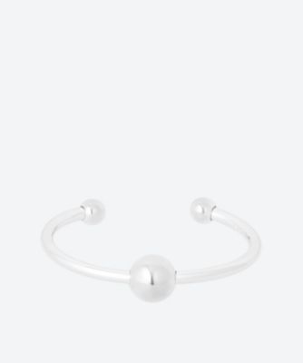 ＜HYKE (Women)＞ＢＡＬＬ　ＢＡＮＧＬＥ　ｓｉｌｖｅｒ