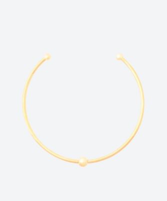 ＜HYKE (Women)＞ＢＡＬＬ　ＣＨＯＫＥＲ　ｇｏｌｄ