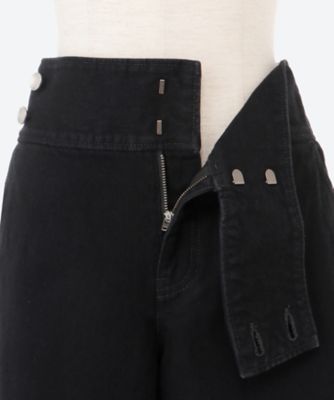 LIVINGTONEパンツ RELAX ELASTIC WIDE－TROUSERS