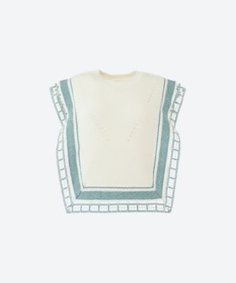 ＜AKIRANAKA (Women)＞Ｅｖａ　ｃｏｍｂｉ　ｋｎｉｔ　ＰＯ　ＷＨＧＲ