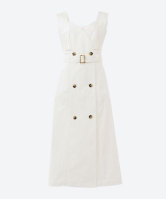 ＜AKIRANAKA (Women)＞Ｊｉｍｅｎａ　ａｓｓｅｍｂｌｅｄ　ｐａｎｅｌ　ｄｒｅｓｓ　ＷＨ