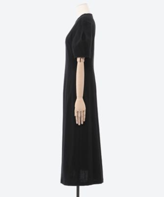 Reeta jersey dress BK | AKIRANAKA (Women  