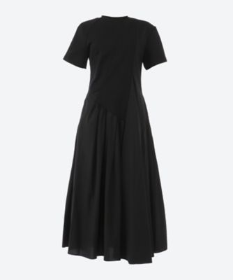 ＜AKIRANAKA (Women)＞Ｅｒｃｉｌｉａ　ｃｏｍｂｉ　ｔｅｘ　ｊｅｒｓｅｙ　ｄｒｅｓｓ　ＢＫ