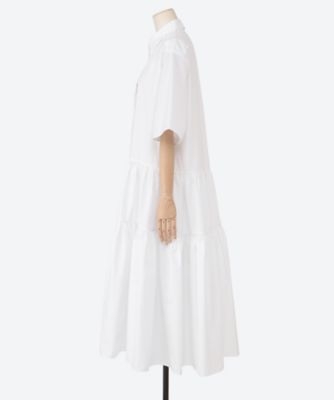 大人のためのリュクス【CECILIE BAHNSEN】ローラドレス ホワイト ドレス | CECILIE BAHNSEN (Women)/セシリー バンセン | 三越