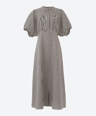 ＜leur logette (Women)＞ヴィンテージボーダードレス　伊勢丹新宿店限定