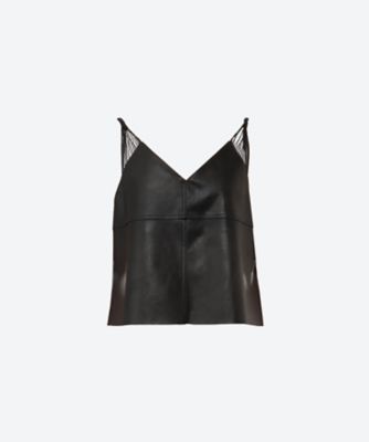 ＜AKIRANAKA (Women)＞Ｄｏｒａ　ｔｗｉｓｔ　ｓｔｒａｐ　ｃａｍｉｓｏｌｅ　ＢＫ